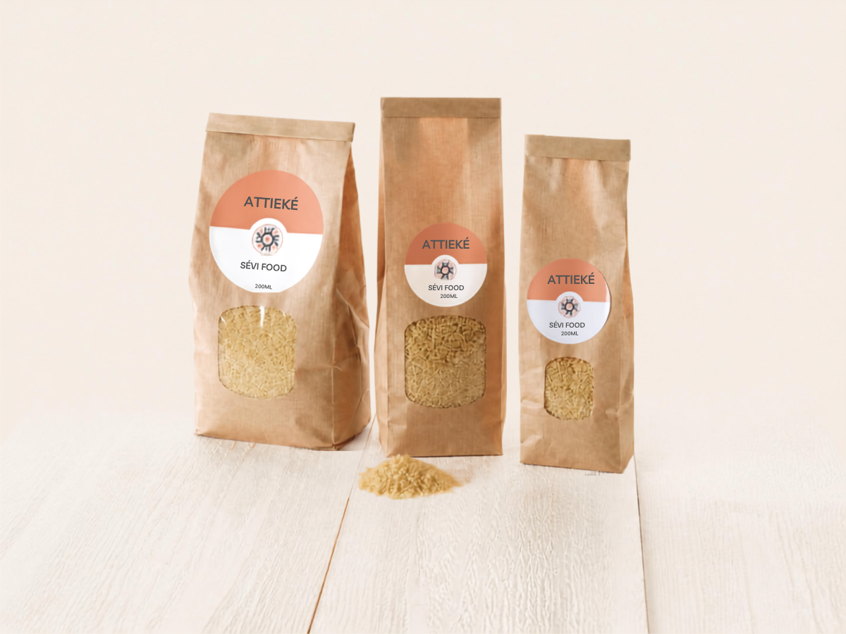 Attiéké – Couscous de manioc fermenté - 500g